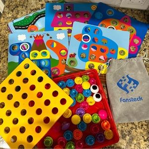 Button Art Toy set